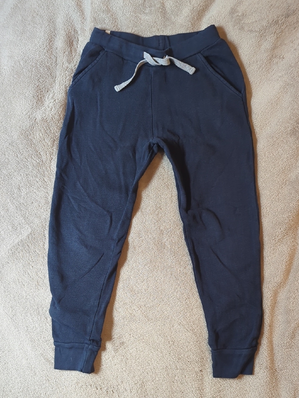 Mini Mioche Kids Navy Blue Jogger Sweatpants - Casual Drawstring Bottoms 5/6